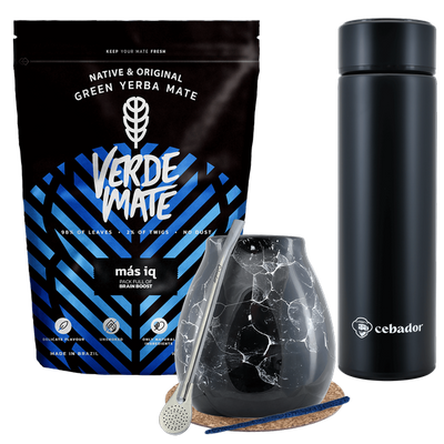 Set Yerba Verde Mate MAS IQ 500g Thermoskanne 7.0