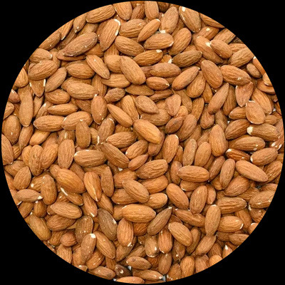Natürliche Mandeln (dunkel) 1 kg