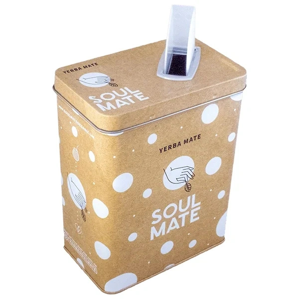 Yerbera – Metalldose + Soul Mate Orgánica Anís 0,5 kg
