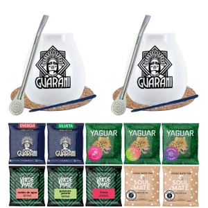 Grosses Set für Paare Mate Tee Mix 10x 50g