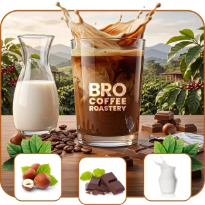 Geschenkset mit Kaffee von Bro Coffee Roastery und Tee von Mary Rose