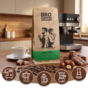 Set Bro Coffee Roastery Brazil Guaxupe + Brazil Samba 2x1kg (2kg)