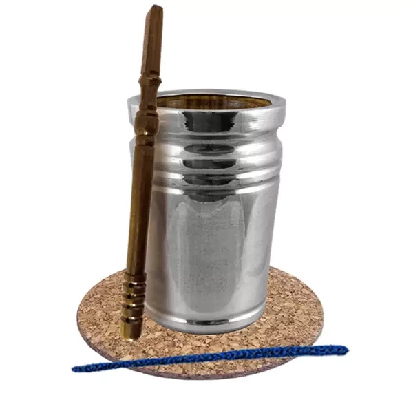 Palo Santo Mate Becher + Bombilla