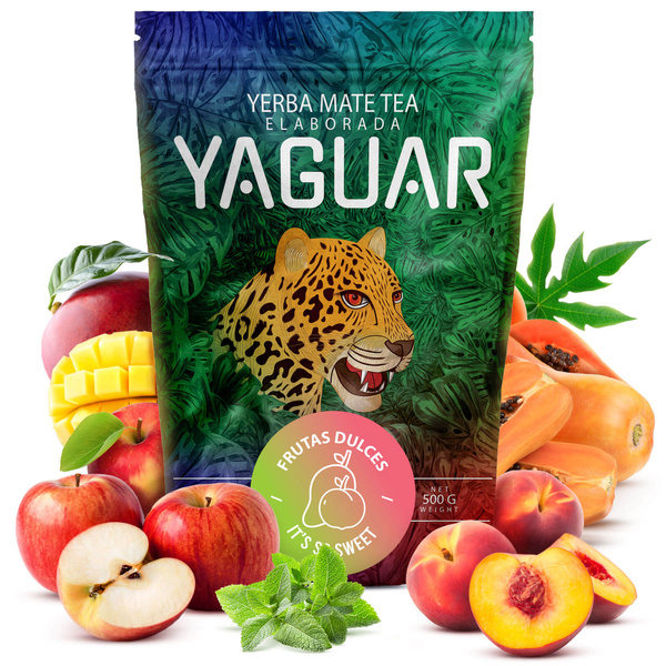 Yerba Mate Yaguar Fruchtset 3x500g 1,5kg