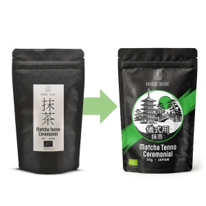 Geschenkset: Japanischer Zeremonien-Matcha + farbenfrohe Matcha-Alternative