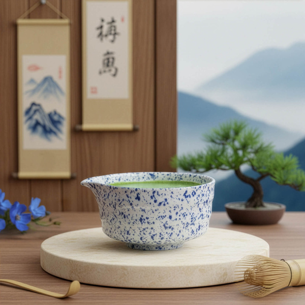 Matcha-Tee-Aufbrühset: Matcha 100g + Zubehör