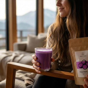 Set farbiger Matchas: Blue Matcha + Purple Matcha