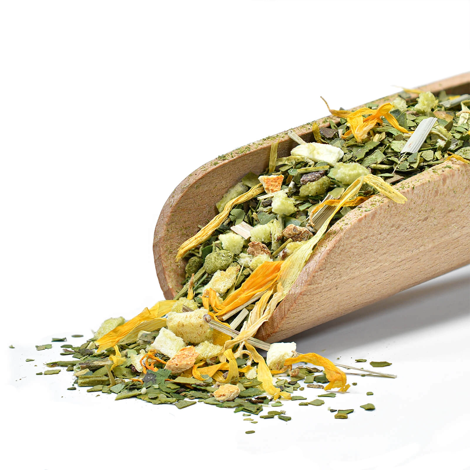 Verde Mate Kivi Kivi - Close-up of yerba mate leaves