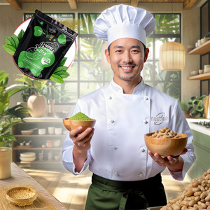 Nustino – Erdnussbutter in Pulverform – Matcha (ohne Zuckerzusatz) 400 g