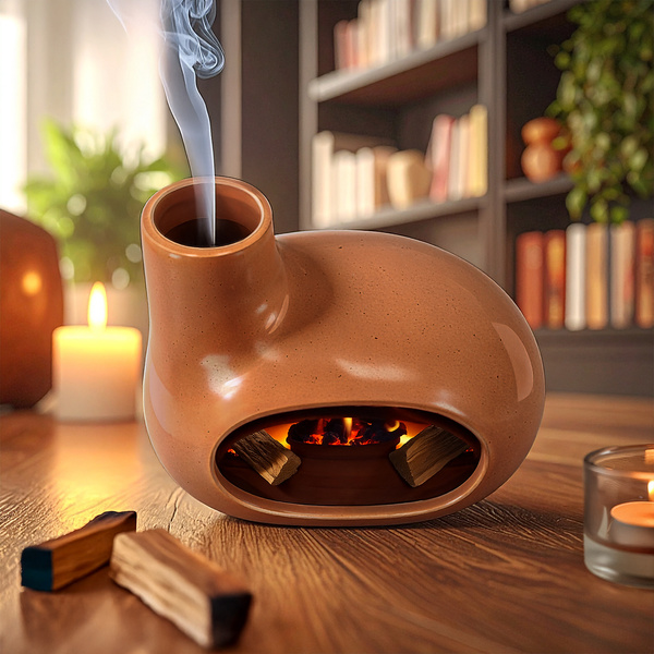 "Oasis of Calm" Teelichthalter – beige