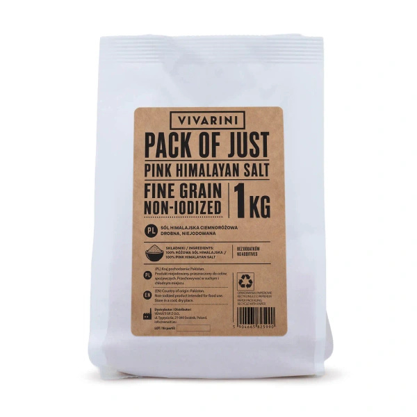 Vivarini – Rosa Himalayasalz fein 1 kg
