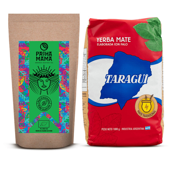 Set: Mate Tee + Guayusa Pachamama 1500g