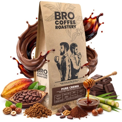 Bro Coffee Roastery – Bohnenkaffee Pure Crema 1 kg