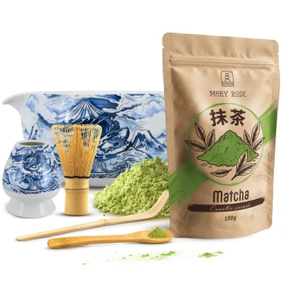 Matcha-Tee-Aufbrühset