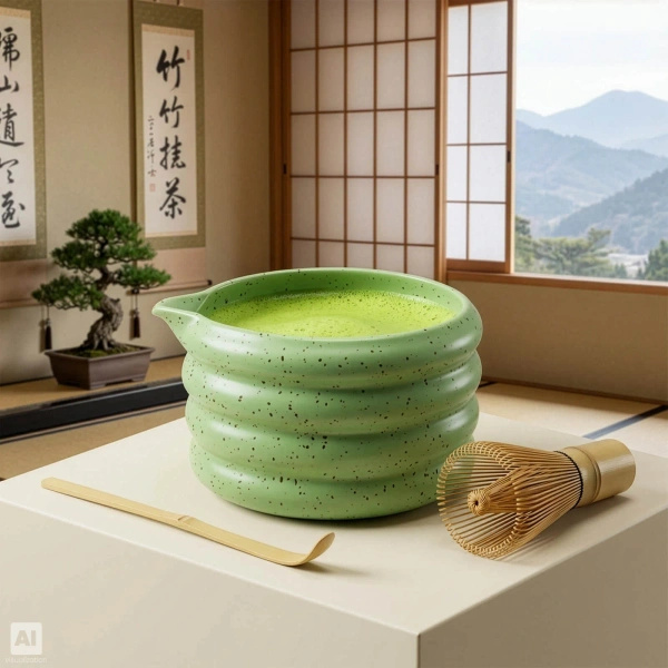 Geschenkset für bunten Matcha Latte: Matcha + Yellow Matcha + Zubehör