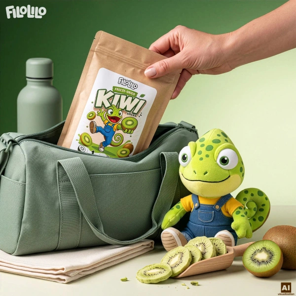 FiloLilo – Gefriergetrocknete Kiwi (Scheiben) 20 g
