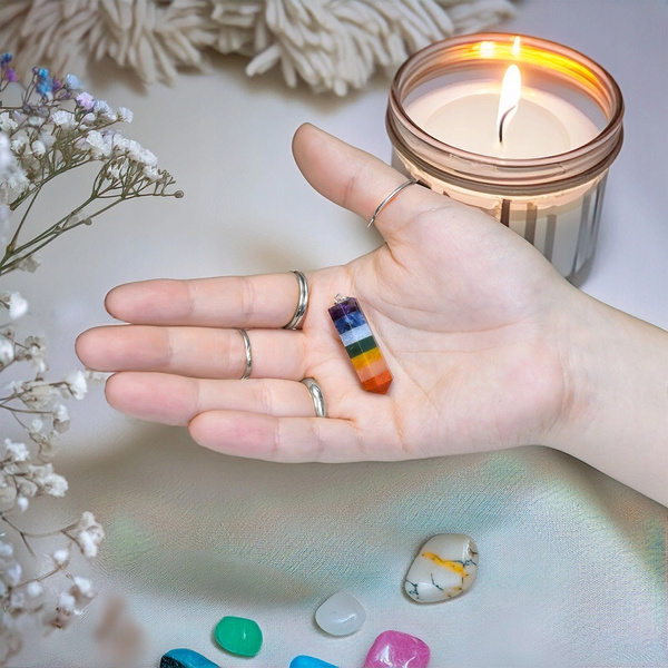 Geschenkset für Rituale und die Arbeit mit den Chakren: Räucherwerk + Schmuck + Accessoires