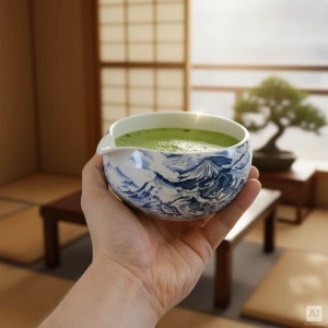 Geschenkset: Zubehör zur Zubereitung von Matcha-Tee