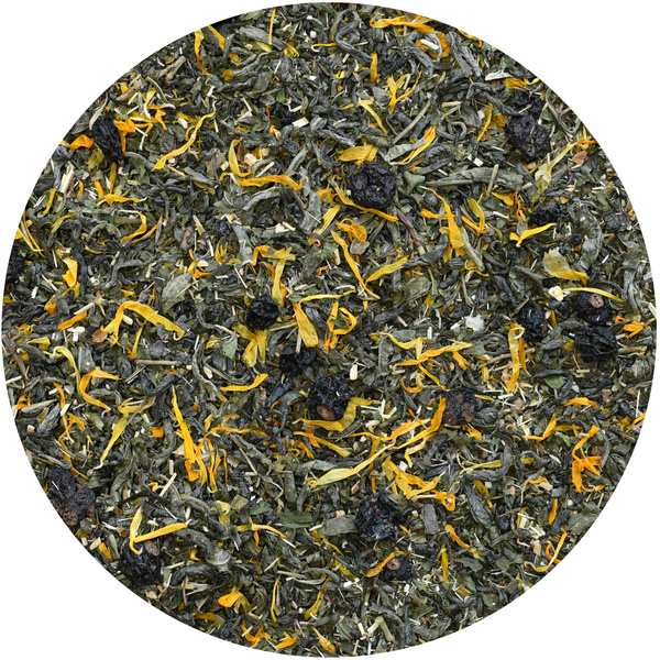 Set für Fische: Zodiak Tee + magischer Stein