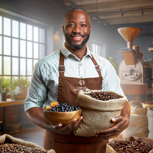 Coffee Broastery - Bohnenkaffee Kenya Nyeri Speciality 400 g