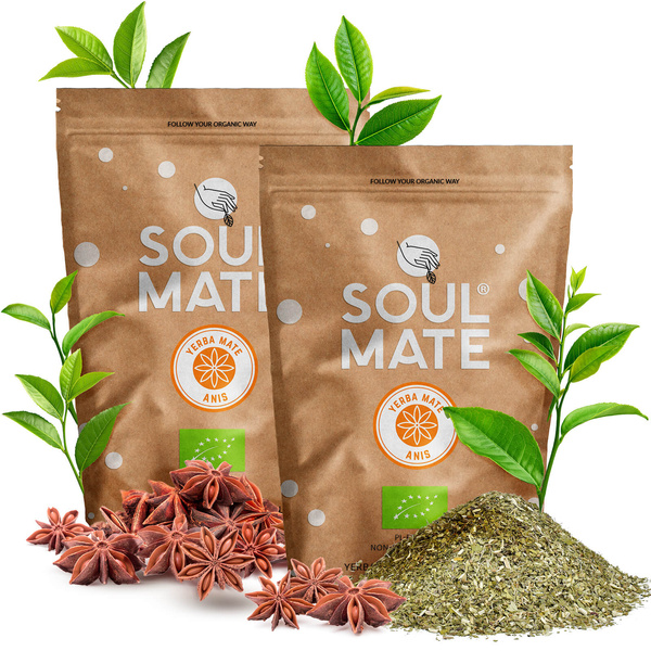2x Soul Mate Organica Anis 500g (1kg)