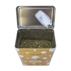 Yerbera – Metalldose + Soul Mate Orgánica Guayusa 0,5 kg