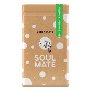 Yerbera – Metalldose + Soul Mate Orgánica Guayusa 0,5 kg