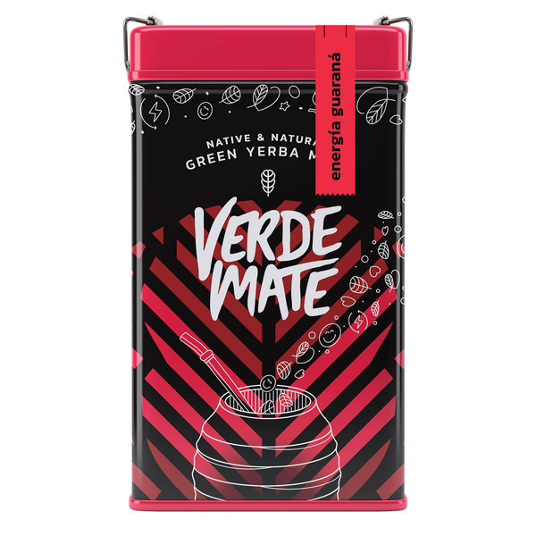 Yerbera – Metalldose + Verde Mate Green Energia Guarana 0,5 kg
