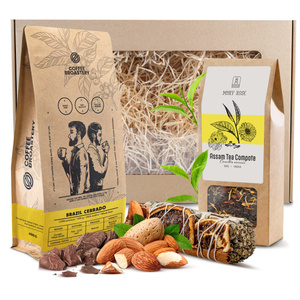 Geschenkset Bohnenkaffee Bro Coffee Roastery + Tee + Weißer Salbei Weihrauch