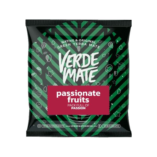 Verde Mate Green Passionate Fruits – packaging