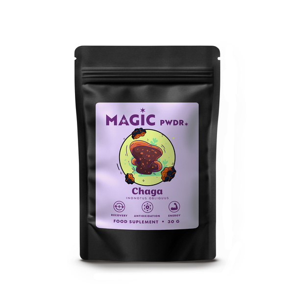 Magic Pwdr – Chaga – Schiefer Schillerporling 30 g