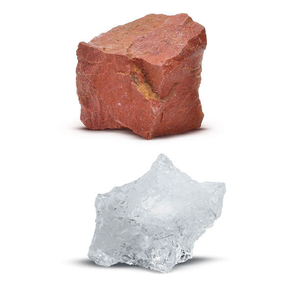 Set aus Natursteinen und Kristallen - Esoterik, Yoga, Meditation