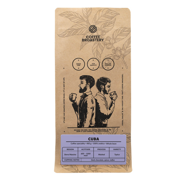Coffee Broastery - Bohnenkaffee Cuba Sierra Maestra Speciality 400 g