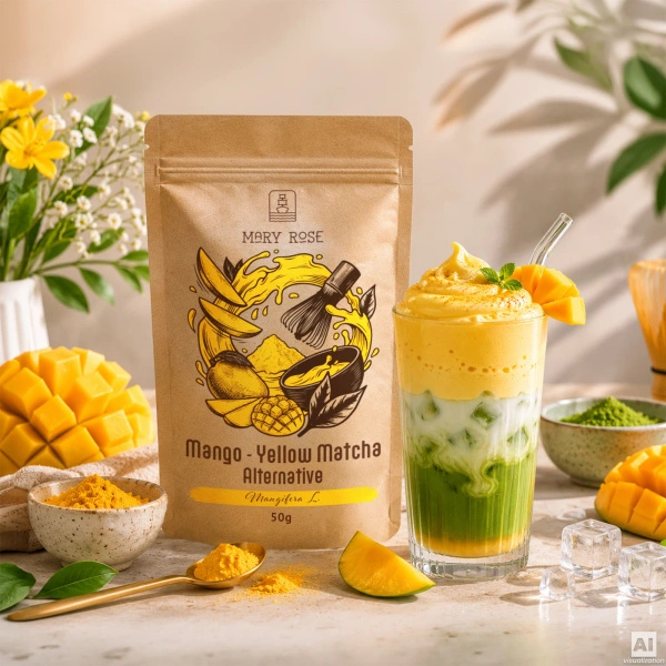 Set farbiger Matchas: Red Matcha + Orange Matcha + Yellow Matcha