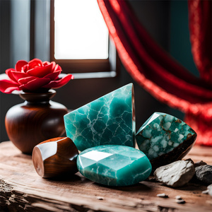 Set aus Natursteinen, Kristallen und Räucherwerk - Esoterik, Yoga, Meditation