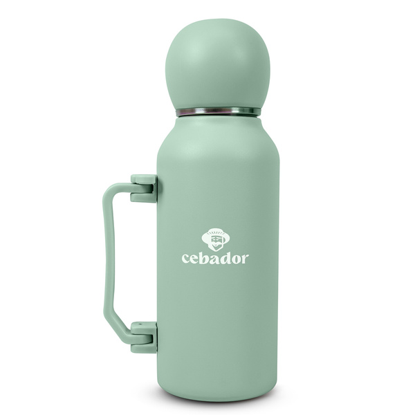 YerbaGo – Thermos mit Kalebasse und Bombilla 1,3 L – pistazie